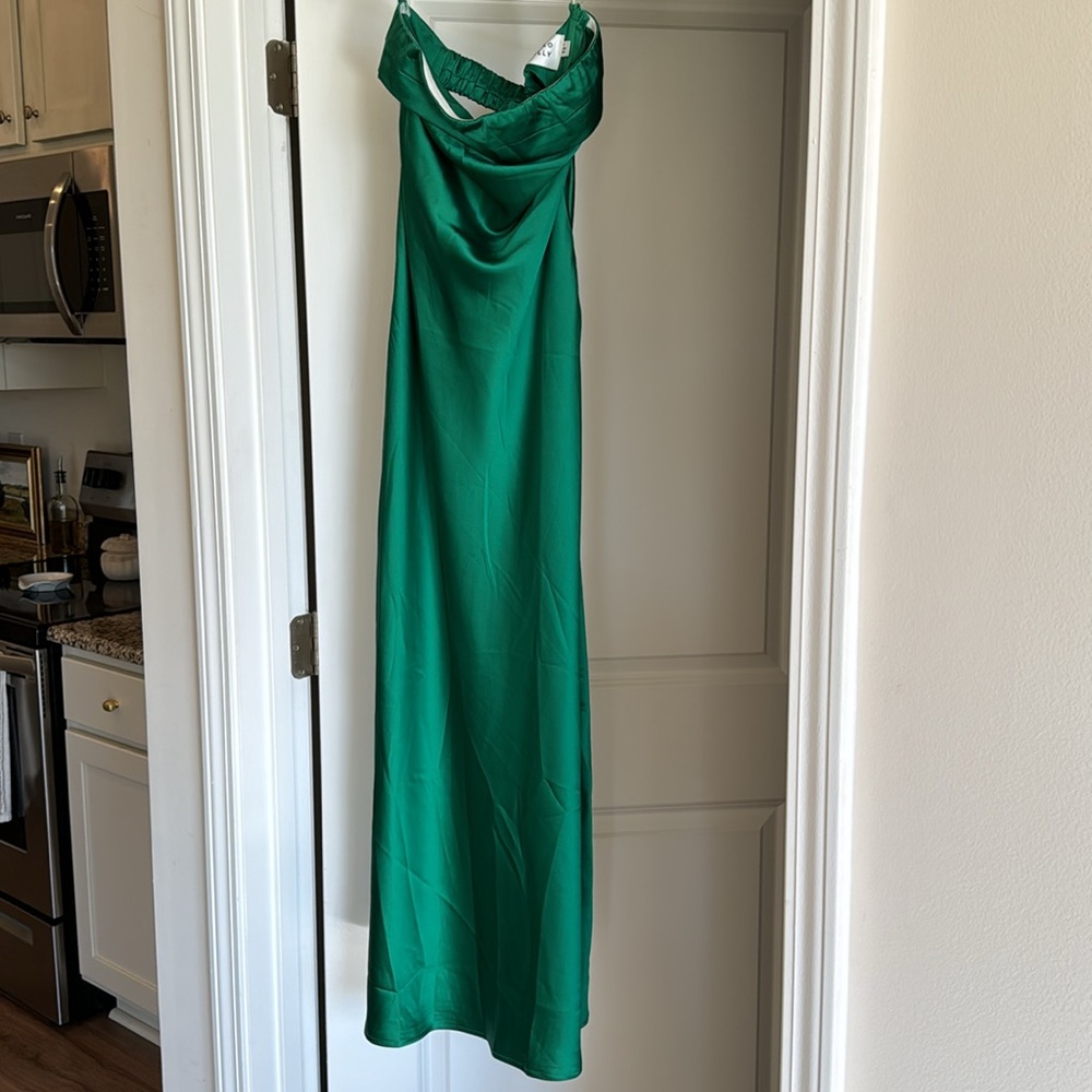 Hello Molly Coolness Calling Maxi Green Dress
